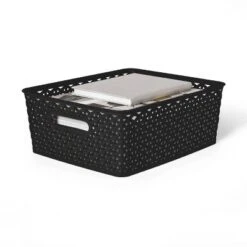 Y-Weave Medium Decorative Storage Basket - Brightroom™ -Daily Comfort Store GUEST 9b86e551 fb44 4c61 a809 ebfad1092f68