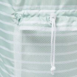 Backpack Laundry Bag Green - Brightroom™: 50L Capacity, Daydream Green, Stripe Pattern, Multipurpose, 1 Handle -Daily Comfort Store GUEST 9de2318d 543c 4eac 8ae1 c8f77f0dbf3e