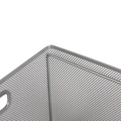 Mesh Crate File Box 10"x14"x 13.25" Silver - Brightroom™ -Daily Comfort Store GUEST 9e04effa dde7 4772 9f15 4d3fa1725f20