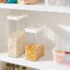 4.3qt Plastic Food Storage Canister - Brightroom™: Kitchen Organization, Clear Pantry Canister -Daily Comfort Store GUEST 9ec78695 0dff 4cb7 a7a6 f27255e0dd90