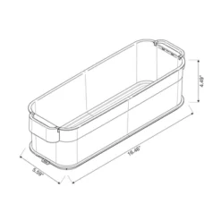 Click In Place 4.5qt Clear Slim Plastic Storage Bin With White Latch For Home And Office Organization - Brightroom™ -Daily Comfort Store GUEST a10f87bc a0aa 4c07 bd5c 31d4e640186f