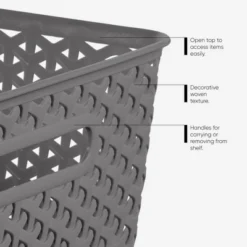 Large Y-Weave Decorative Storage Basket - Brightroom™ -Daily Comfort Store GUEST a3f1d905 8094 4ecc a920 9301bf4a863d