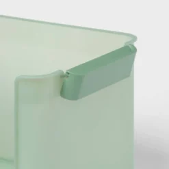 Click In Place 20.7qt Open Front Plastic Storage Bin For Home And Office Organization Green Tint - Brightroom™ -Daily Comfort Store GUEST a4bedf58 2d5f 4037 9ea1 697bc4ca171c