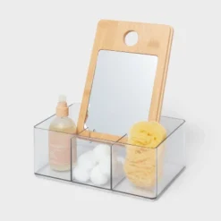 Cosmetic Storage Container With Bamboo Lid - Brightroom™ -Daily Comfort Store GUEST a73ed3ac 9507 4b02 8a31 9e83ea73742f