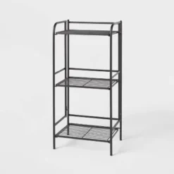 Folding 3 Shelves Black - Brightroom™ 8 Folding 3 Shelves Black - Brightroom™ -Daily Comfort Store GUEST ad23b2aa ea02 4c65 916f 058ab9cf16df