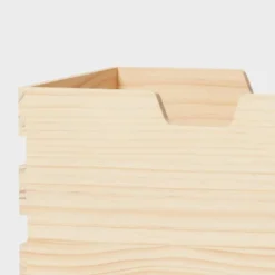 Narrow Wood Bin - Brightroom™ -Daily Comfort Store GUEST af2c52be fe74 449f 802a 6e2247100a04