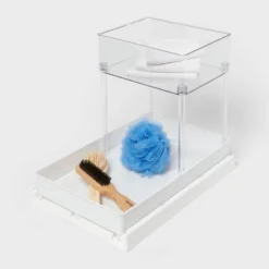 Medium Gliding Tray With Bin Clear - Brightroom™ 8 Medium Gliding Tray With Bin Clear - Brightroom™ -Daily Comfort Store GUEST af9639c7 8c1a 424d 8a04 5366991626a1