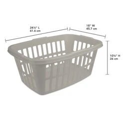 1.5bu Laundry Basket Gray - Brightroom™ 11 1.5bu Laundry Basket Gray - Brightroom™ -Daily Comfort Store GUEST afa83693 4501 4327 a630 415b49f85445