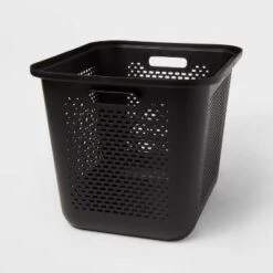 Large Decorative Plastic Bin With Cutout Handles - Brightroom™ -Daily Comfort Store GUEST b40a494e 51f1 4bdf b7ae 232f8fbcdaff
