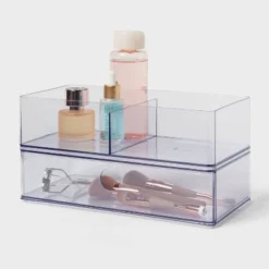 Clear Divided Bin With Drawer - Brightroom™ -Daily Comfort Store GUEST b5bf7565 dcd9 4c10 9005 c5f29f4cbc8b