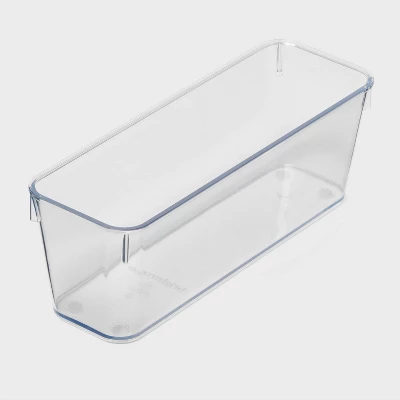 3"x9" Drawer Flatware Organizer - Brightroom™: Clear PETG In-Drawer Silverware Tray, Contemporary Style 5 3"x9" Drawer Flatware Organizer - Brightroom™: Clear PETG In-Drawer Silverware Tray, Contemporary Style - Image 3