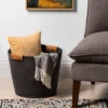17" Coiled Rope Bin Warm Gray Charcoal - Brightroom™ -Daily Comfort Store GUEST bcb22e1a a6ee 4a2d aa05 9920585d550e