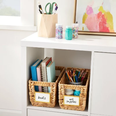 Set Of 2 Bin Labels Gold - Brightroom™ 3 Set Of 2 Bin Labels Gold - Brightroom™