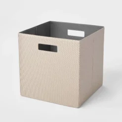 13" X 13" Fabric Bin - Brightroom™ -Daily Comfort Store GUEST bd39441c fe3f 4f84 bbce 3d47dbe7b93a