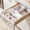 8pc Plastic Drawer Organizer Set White - Brightroom™: Modern In-Drawer Flatware Storage, Multiple Compartments, Dishwasher-Safe -Daily Comfort Store GUEST c3da6b07 6b1a 4cd6 a8c2 b2bf01dfb581