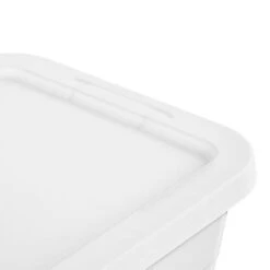 6qt Clear Storage Box White - Brightroom™ -Daily Comfort Store GUEST c6b89244 df66 4cf6 ad9e d30369440322