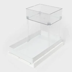Medium Gliding Tray With Bin Clear - Brightroom™ 9 Medium Gliding Tray With Bin Clear - Brightroom™ -Daily Comfort Store GUEST c890fabb 202c 4f76 a20e 74d73758512c