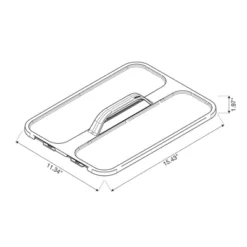 Click In Place Large Lid With Handle For Plastic Storage Bins For Home And Office Organization White - Brightroom™ -Daily Comfort Store GUEST c9443ed5 6f7f 4be8 b7cb e59579cbf6ab