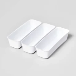 3pk Long Storage Trays - Brightroom™ -Daily Comfort Store GUEST cc290a2d eafb 49b6 90e0 ec8e743a7791