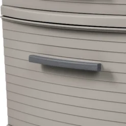 4 Drawer Weave Tower Dark Gray - Brightroom™: Plastic Storage Organizer, Portable Utility Drawers, Universal Storage -Daily Comfort Store GUEST d0dacd46 7784 4a63 aded bb6428f8c9aa