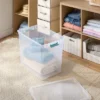 86qt Deep Storage Bin Clear With Latches - Brightroom™ -Daily Comfort Store GUEST d77cd122 c406 4b0b b6cc d180bc8c1cc0