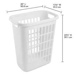 1.8bu Open Hamper White - Brightroom™ -Daily Comfort Store GUEST df6e7c42 ff9c 4b67 93f7 685ef4f39ecb