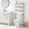 Over The Toilet Storage Brushed Nickel Metal - Brightroom™