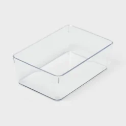6"x9" Drawer Flatware Organizer - Brightroom™: Clear PETG In-Drawer Storage Tray, Contemporary Kitchen Organizer -Daily Comfort Store GUEST e81df65e 2434 4796 a494 df944124da7d