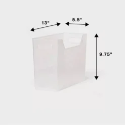 Medium Multipurpose Storage Bin Clear - Brightroom™ -Daily Comfort Store GUEST e8813010 7aaa 4dec a2e4 ab84fa82c174