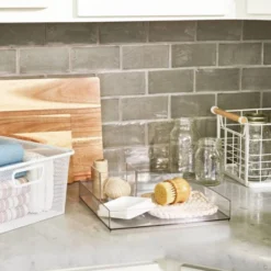 12'' X 12'' X 2" All Purpose Storage Tray - Brightroom™: Clear Plastic Bathroom Organizer Tray 11 12'' X 12'' X 2" All Purpose Storage Tray - Brightroom™: Clear Plastic Bathroom Organizer Tray -Daily Comfort Store GUEST e97967d9 f494 4fbb a8b2 62fc72dca9e6