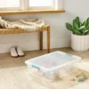 32qt Clear Storage Bin With Latches - Brightroom™ -Daily Comfort Store GUEST ea7a2977 02bb 433d b3fc 45552e5ef727
