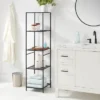 Tall Bath Storage Tower Black Metal - Brightroom™ 1 Tall Bath Storage Tower Black Metal - Brightroom™ -Daily Comfort Store GUEST f059dd82 a456 472e 83ce 48a8588b0cf0