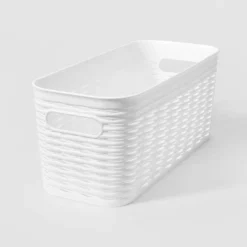 Wave Narrow Medium Storage Bin - Brightroom™ -Daily Comfort Store GUEST f0a80dd8 f788 42e1 baa6 6e8da19d0473
