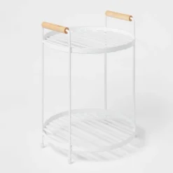 Round Vanity Organizer With Wood Handles - Brightroom™ -Daily Comfort Store GUEST f2434174 7b6c 4774 aa32 39b1c1176e31