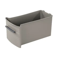 4 Drawer Skinny Tower Dark Gray - Brightroom™: Plastic Storage Drawers, Decorative Organizer, No Assembly Required -Daily Comfort Store GUEST f5efc33a 6081 4d93 91ed aab50178c010