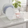 Plastic Dish Drainer White - Brightroom™: Freestanding Polypropylene Dish Drying Rack, Hand Wash, 17.4" Depth -Daily Comfort Store GUEST f7da58f0 4084 4019 ae24 c4c61c3207be