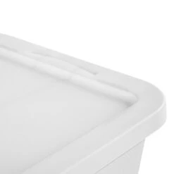 16qt Clear Storage Box With Lid White - Brightroom™ -Daily Comfort Store GUEST f89d1403 4dbd 4064 8c6e 39217eec43ea