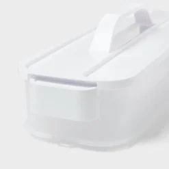 Click In Place Slim Lid With Handle For Plastic Storage Bins Home And Office Organization White- Brightroom™ -Daily Comfort Store GUEST fb257476 f72b 4ca5 94ec 3f736b853ab5